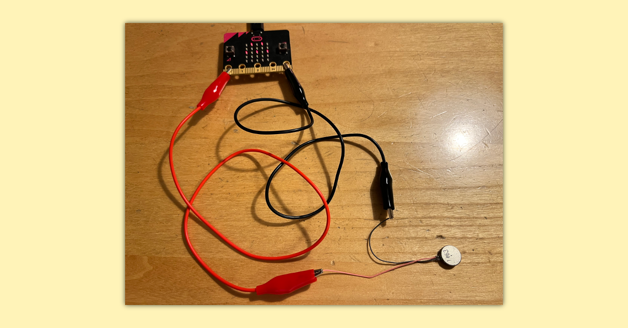 micro:bitと振動モーター